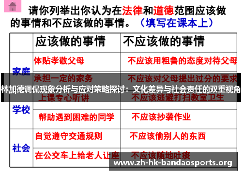 林加德调侃现象分析与应对策略探讨:文化差异与社会责任的双重视角 林加德调侃现象分析与应对策略探讨:文化差异与社会责任的双重视角
